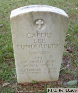 Capers Lee Funderburk