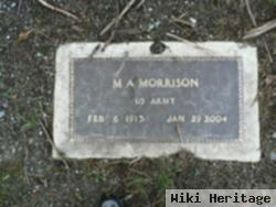 M. A. Morrison