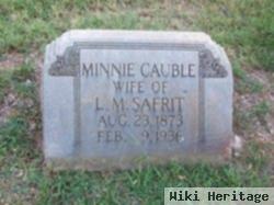 Minnie Cora Lillian Cauble Safrit