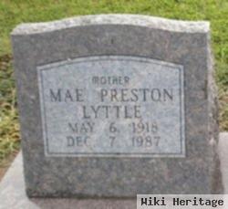 Mae Frances Preston Lyttle