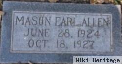 Mason Earl Allen