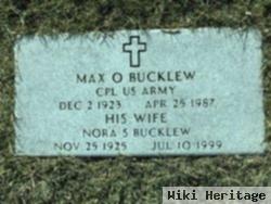 Cpl Max Odell Bucklew