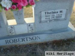 Thelma M Franklin Robertson