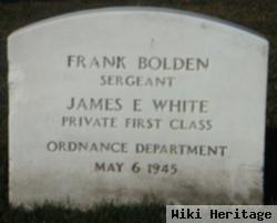 Sgt Frank Bolden