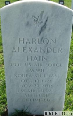 Harlon Alexander Hain