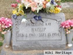 Jacqueline Kay Haislip