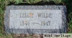 Leslie Walter Wilde