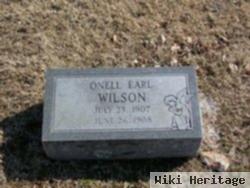 Onell Earl Wilson