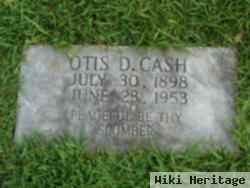 Otis D Cash