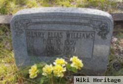 Henry Elias Williams