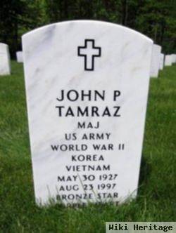 Maj John P Tamraz