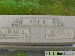 Orville C Peek