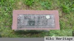 Mabel J. "mae" Packwood Mathes