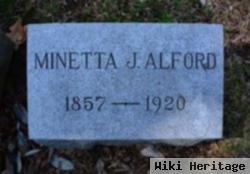 Minetta J. Alford