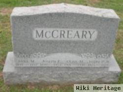 Joseph F Mccreary