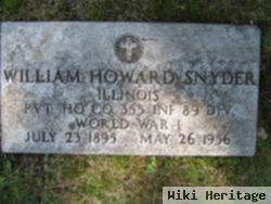 Pvt William Howard Snyder