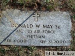 Donald W. May, Sr