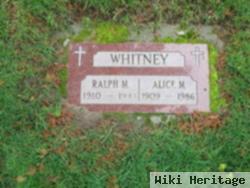 Ralph M. Whitney