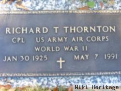 Richard T Thornton