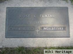 Rose K Guetter Flatau