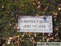 Albertine E Drake