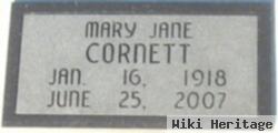 Mary Jane Cornett