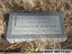 Thomas W Benson