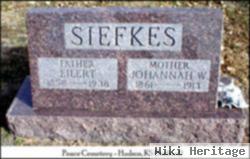 Johannah Wilhelmine Meyerkorth Siefkes