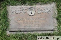 Mary M. Boothby