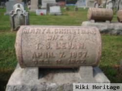 Mary A. Christman Levan