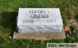 Bertha L. Herron Critser