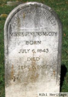 Minnie Jenkins Mccoy