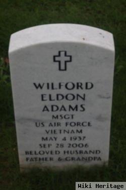 Wilford Eldon Adams