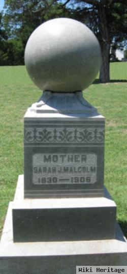 Sarah J. Leonard Malcom