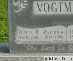 Leslie H "les" Vogtmann