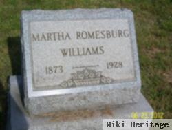 Martha R Romesburg Williams