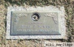 Betty Jean Price Bowen