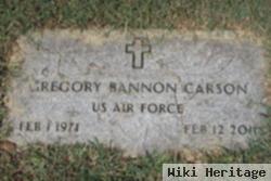 Gregory Bannon Carson