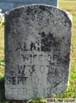 Alice M Taylor Ott