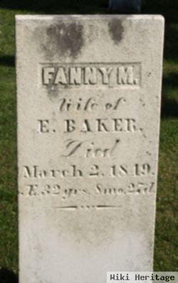 Fanny Maria Hawkes Baker