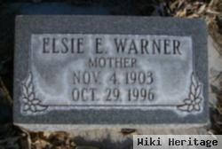 Elsie E Warner