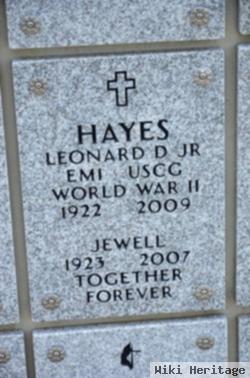 Leonard Dwyer Hayes, Jr