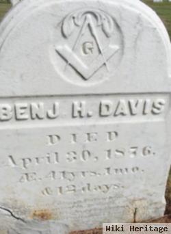 Benjamin H Davis