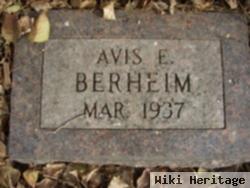 Avis E. Berheim