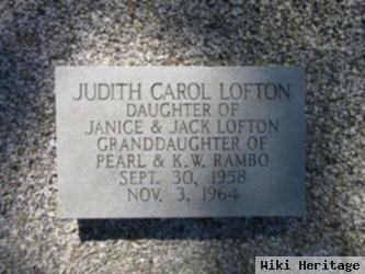 Judith Carol Lofton