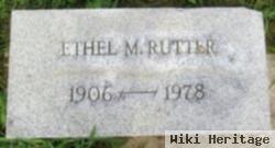 Ethel M Rutter