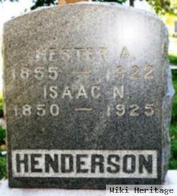 Hester Ann Watson Henderson