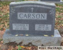 Frederick Richard "dick" Carson