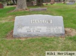 Ervin C Haslow