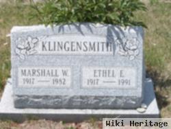 Marshall W. Klingensmith